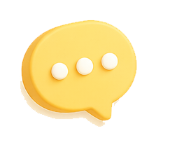 Chat bubble decoration